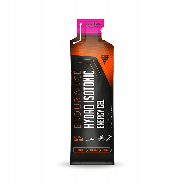 Trec żel energetyczny Endurance Hydro Isotonic Energy Gel malinowy - obrazek 2