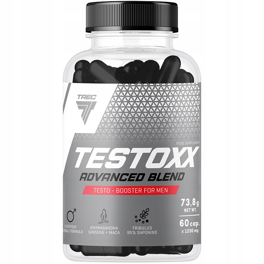 Trec Nutrition Testoxx Advanced Blend booster testosteronu 60 kapsułek - obrazek 3