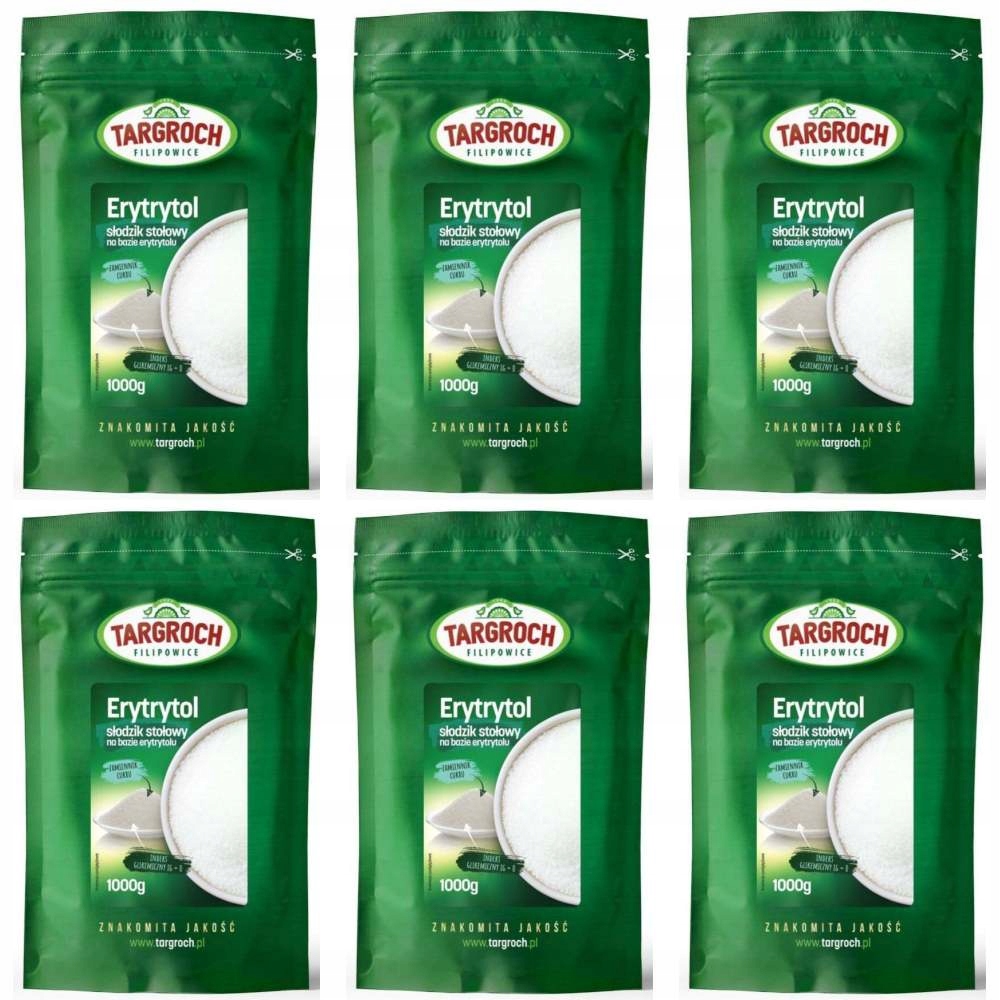Erytrytol naturalny słodzik 1 kg Targroch - obrazek 3