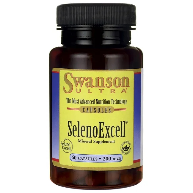 Swanson SelenoExcell selen 200mcg 60kaps - obrazek 3
