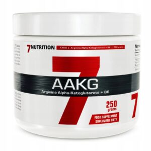 Proszek arginina AAKG 7Nutrition 250 g naturalny