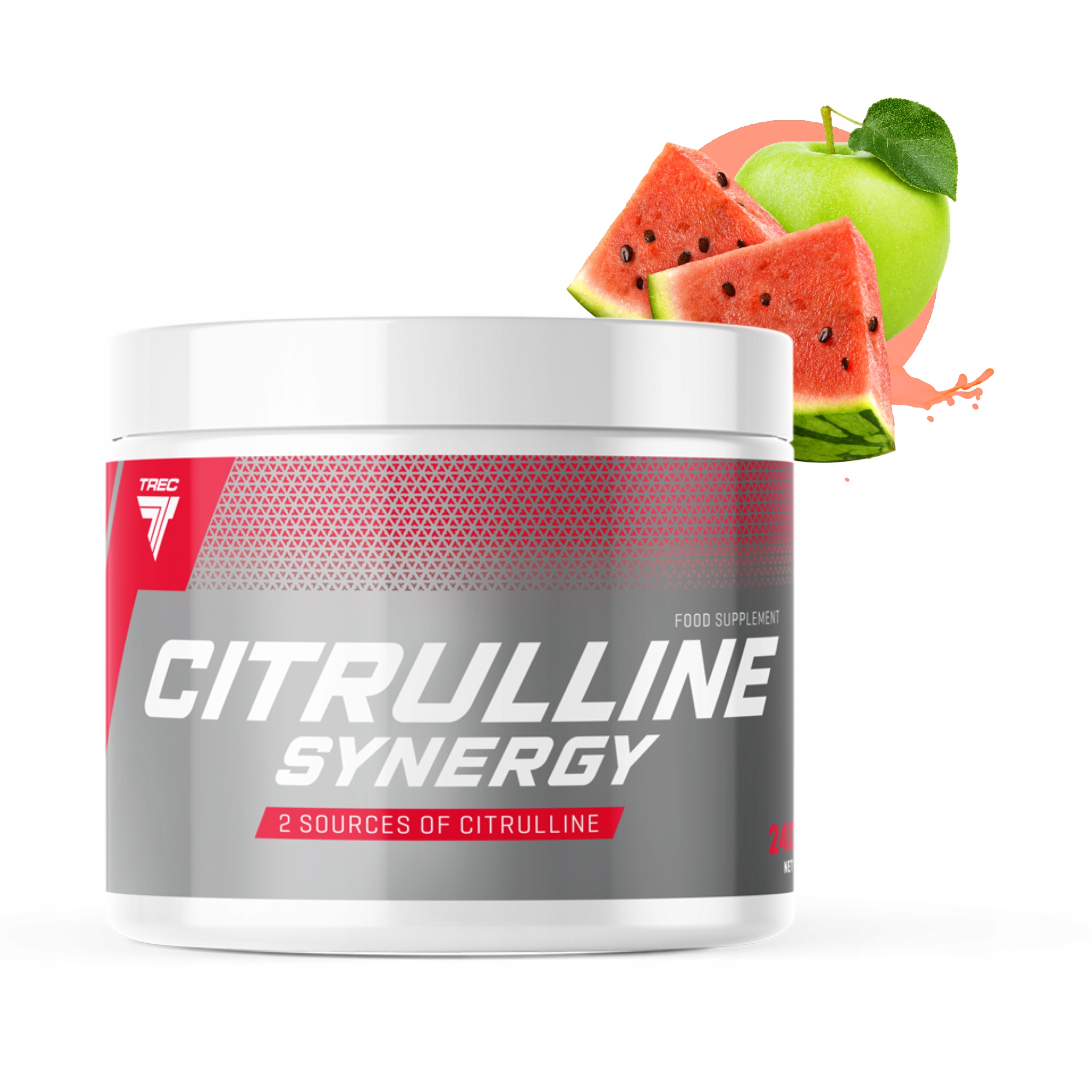 Odżywka przedtreningowa Trec Nutrition cytrulina proszek 240 g 240 ml arbuz - obrazek 3