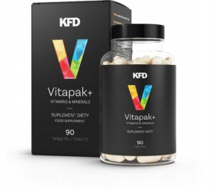 KFD Vitapak+ 90 tabletek – kompleks witamin i minerałów | suplement diety