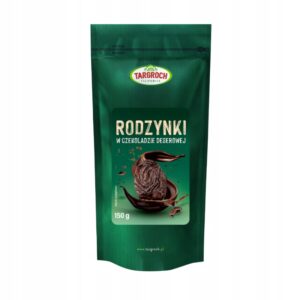Rodzynki Targroch Rodzynki w czekoladzie deserowej 150g Targroch 150 g