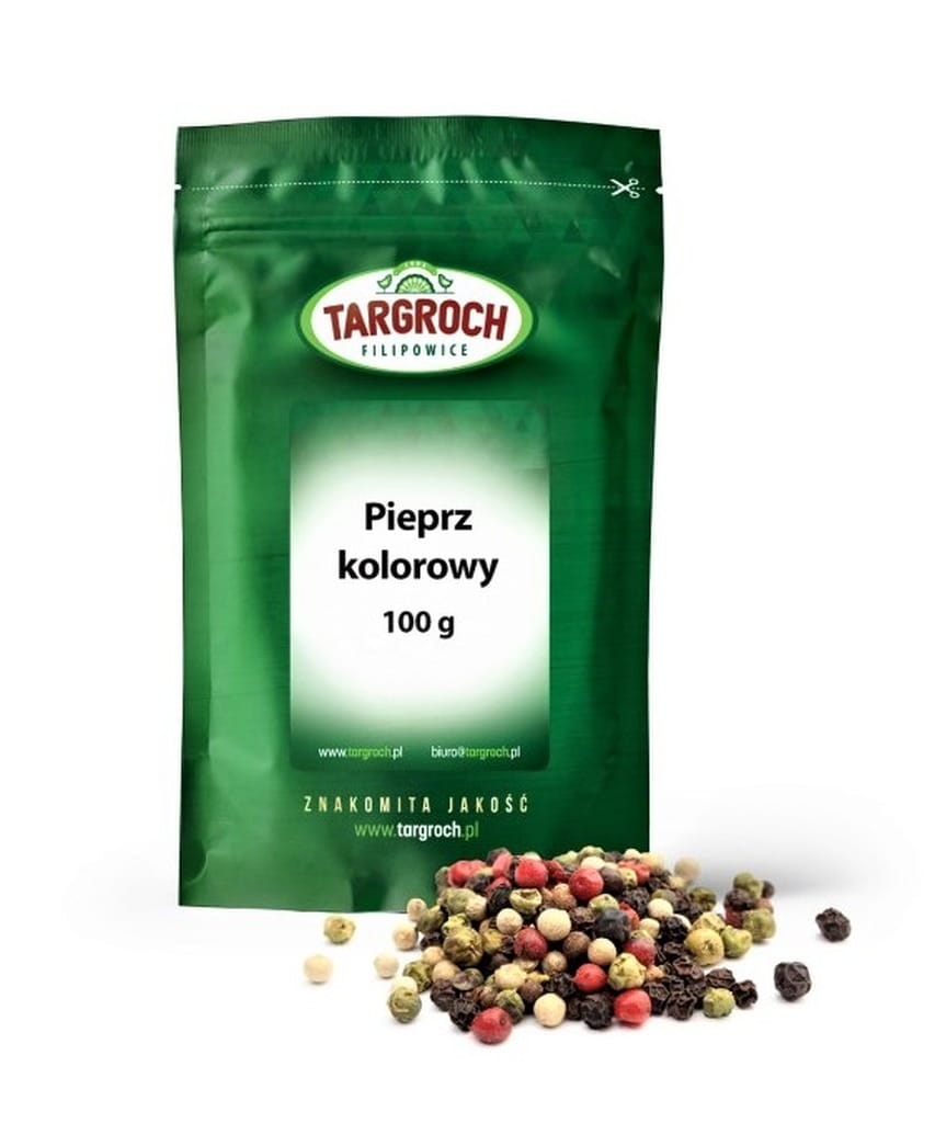 Targroch, Pieprz kolorowy, 100g!