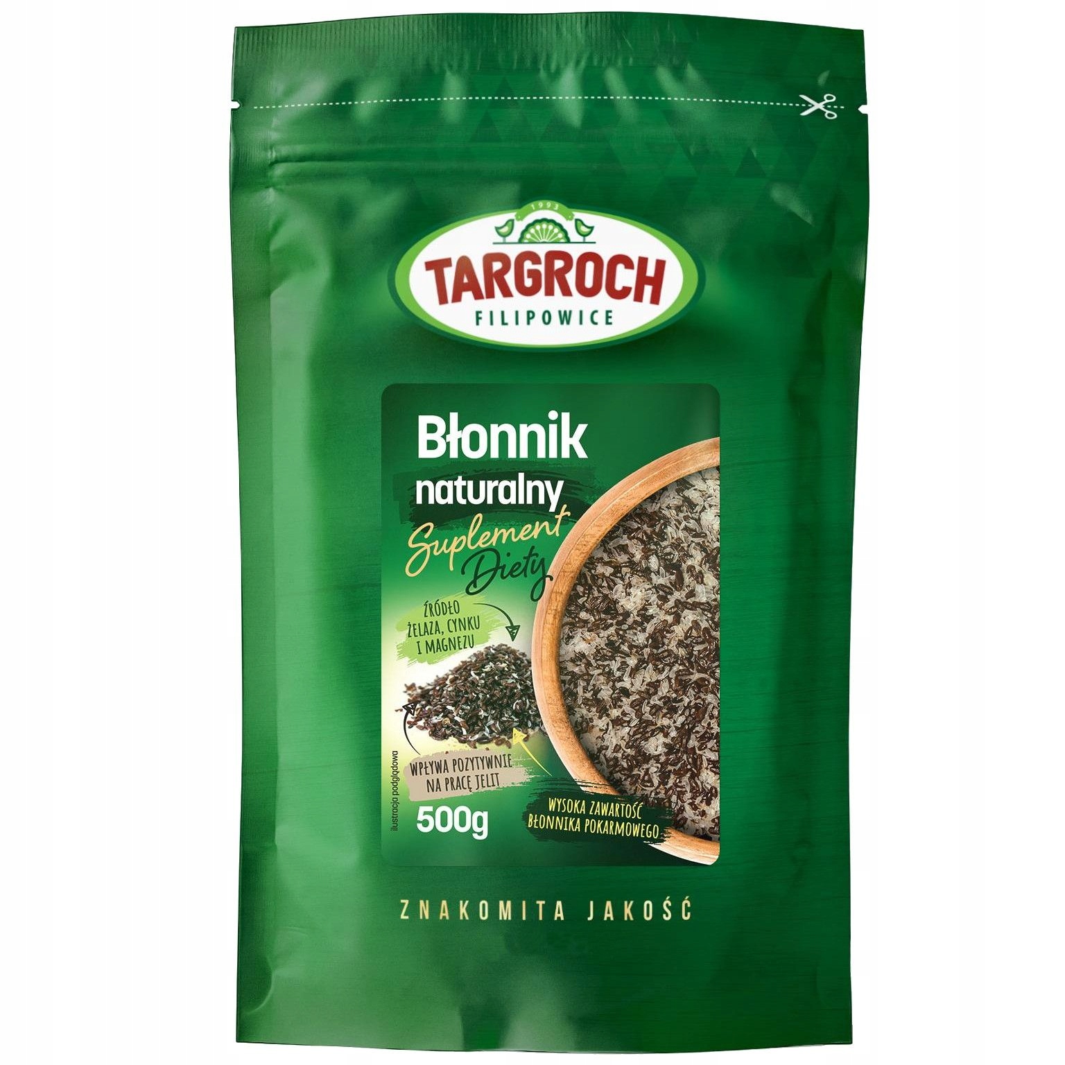 Błonnik naturalny 500 g Targroch - obrazek 3