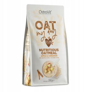 OstroVit Oat My Day 200 g PŁATKI OWSIANE NATURALNE ŚNIADANIE OWSIANKA OWOCE