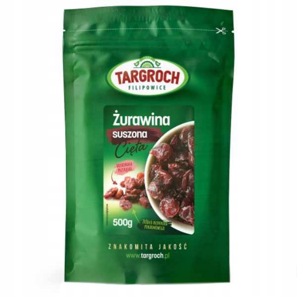 Targroch Żurawina suszona cięta 500 g - obrazek 2
