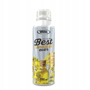 Olej rzepakowy w sprayu do smażenia Real Pharm Best Canola Spray Oil 200 ml