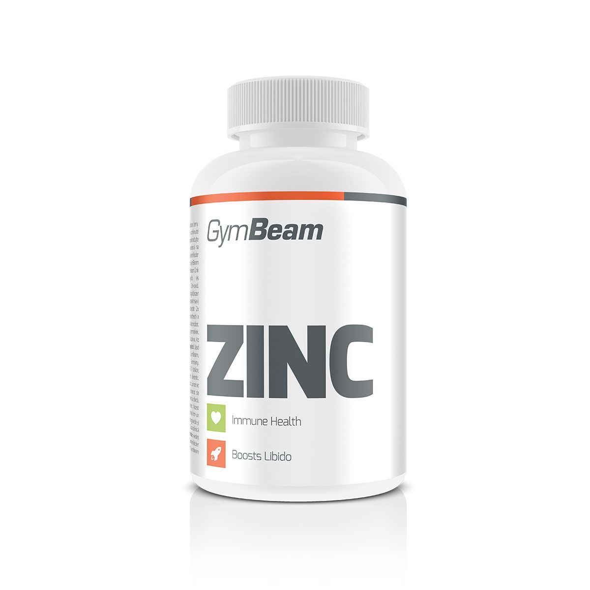 SUPLEMENT CYNK 15 MG ODPORNOŚĆ WŁOSY SKÓRA PAZNOKCIE - GymBeam 180 tab - obrazek 3