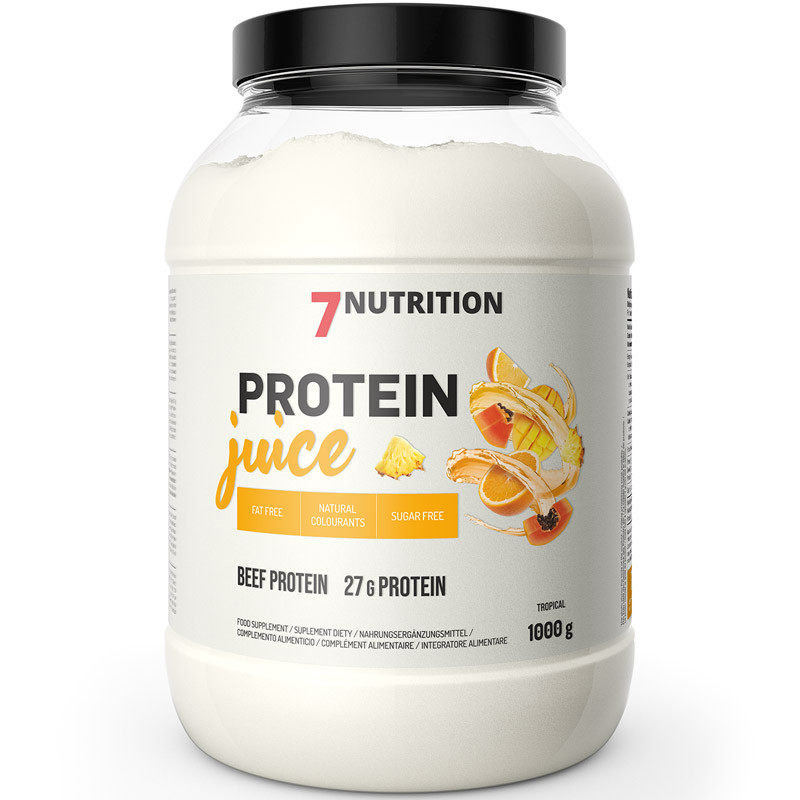 7NUTRITION Protein Juice Beef 1000g MIĘŚNIE BIAŁKO SIŁA REGENERACJA