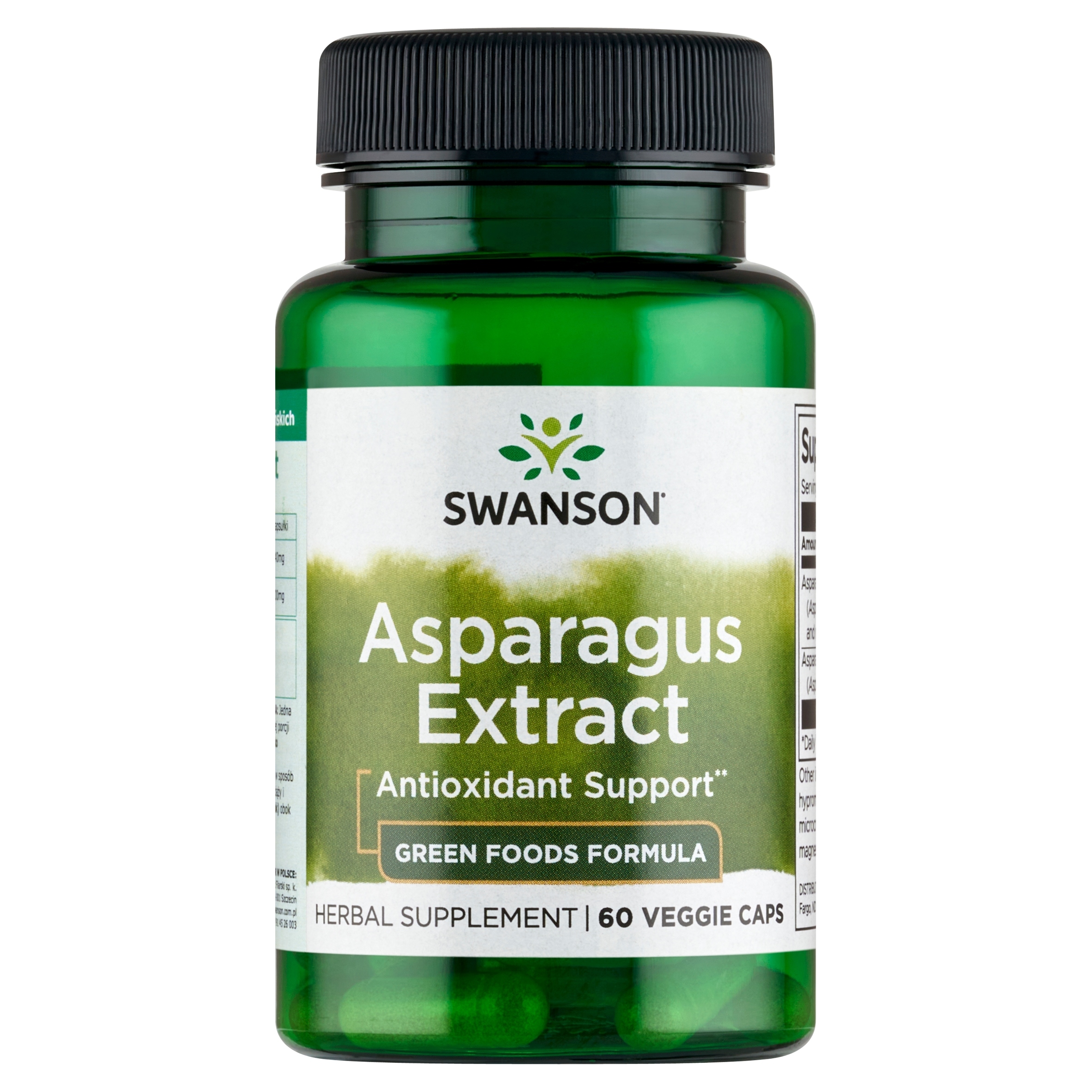 ASPARGUS EXTRACT Kapsułki Swanson Health Products 60 szt. - obrazek 2