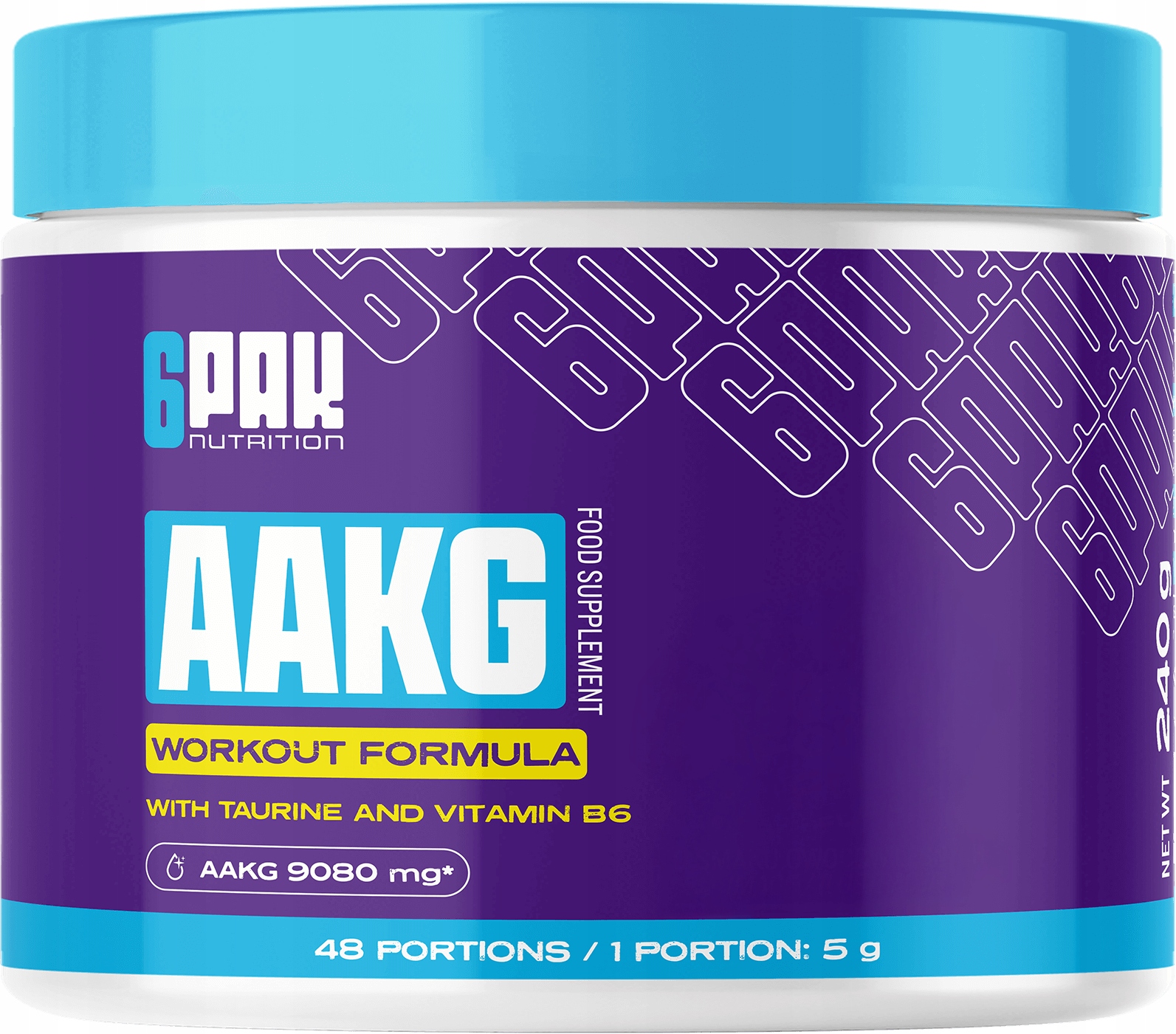 AAKG Premium AŻ 48 PORCJI Mocna Przedtreningówka L-Arginina POMPA MIĘŚNIOWA