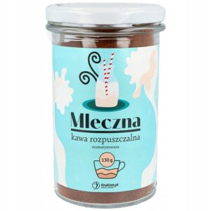 Kawa rozpuszczalna KruKam Kawa rozpuszczalna Skondensowane Mleczko 130 g