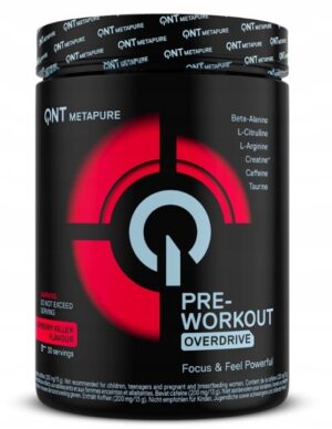 QNT PRE WORKOUT OVERDRIVE 390G MALINA
